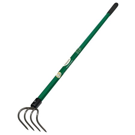 Landscapers Select Garden Cultivator, 5 in L Tine, 4Tine, Ergonomic Handle 34576